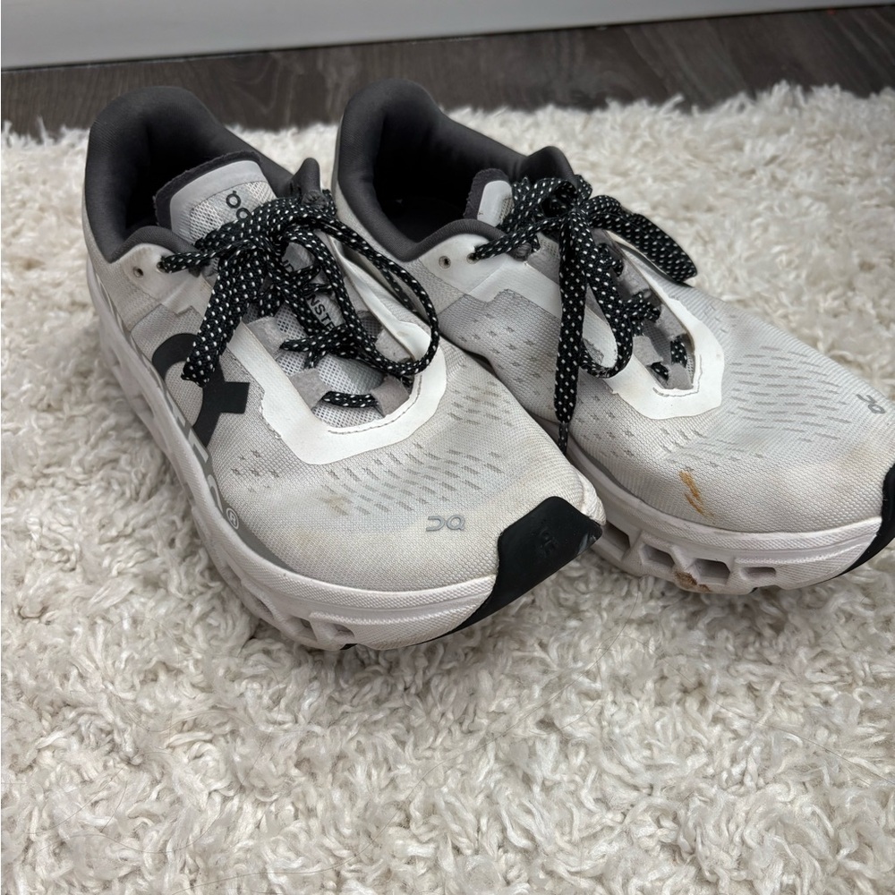 On Cloudtec Women’s All White Athletic Running Shoes - Picture 2 of 6